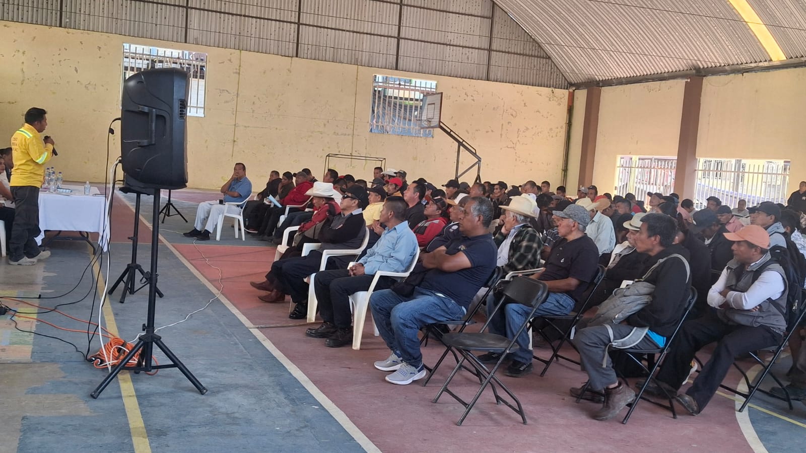 Recibe San José Tenango adiestramiento sobre el uso y manejo del fuego