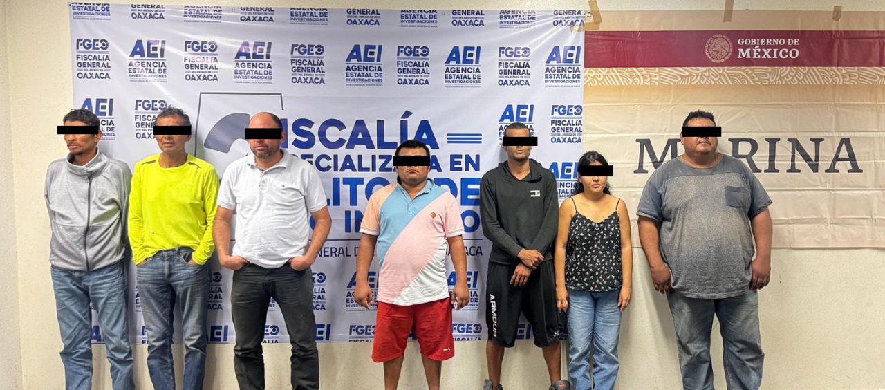 Participa SSPC en detención de presuntos narcomenudistas en el Istmo de Tehuantepec