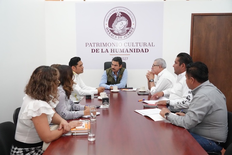 Comprometen Soapa y Municipio de Oaxaca de Juárez acciones para mejorar la infraestructura hidráulica