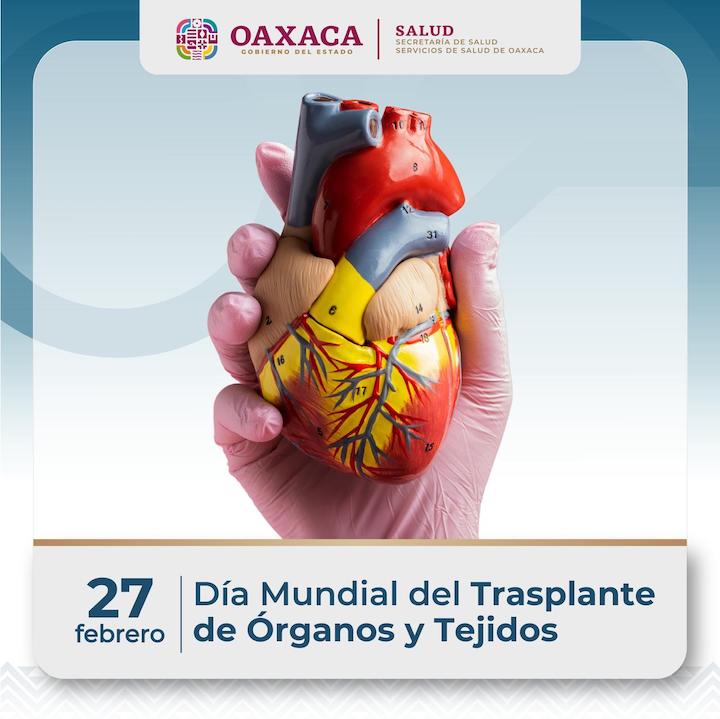 Servicios de Salud de Oaxaca reconoce a las y los donantes de órganos