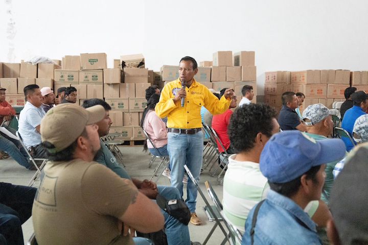 Capacita Coesfo a comunidades de Ejutla de Crespo para prevenir incendios forestales