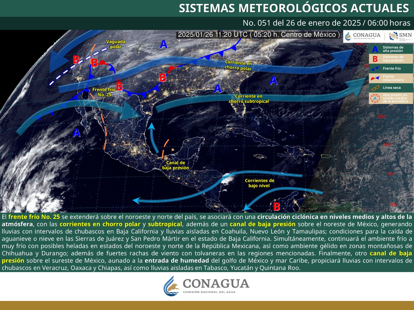 Temperaturas aumentarán en gran parte del estado