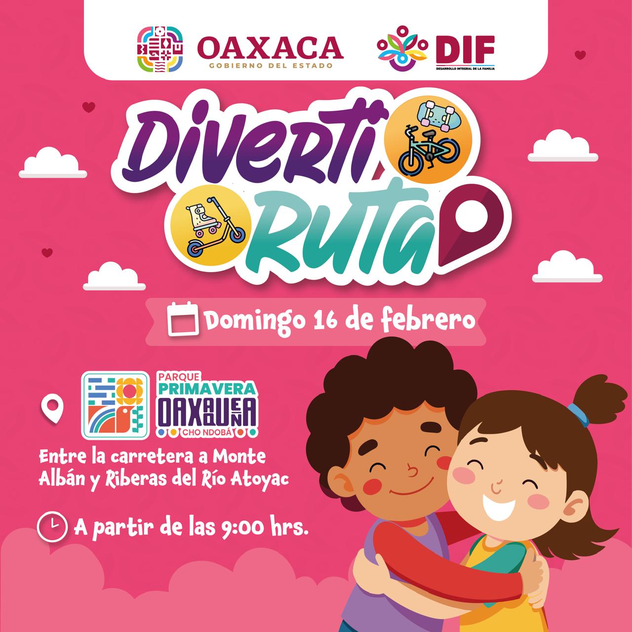 La trigésima segunda edición de la Diverti Ruta tendrá temática por el Día del Amor y la Amistad