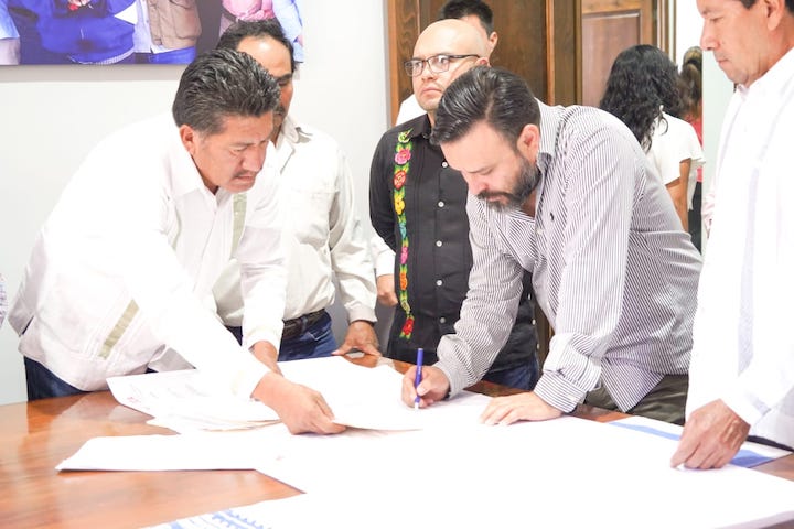 Logra Sego conciliación agraria entre Santiago Jocotepec y San Pedro Tepinapa