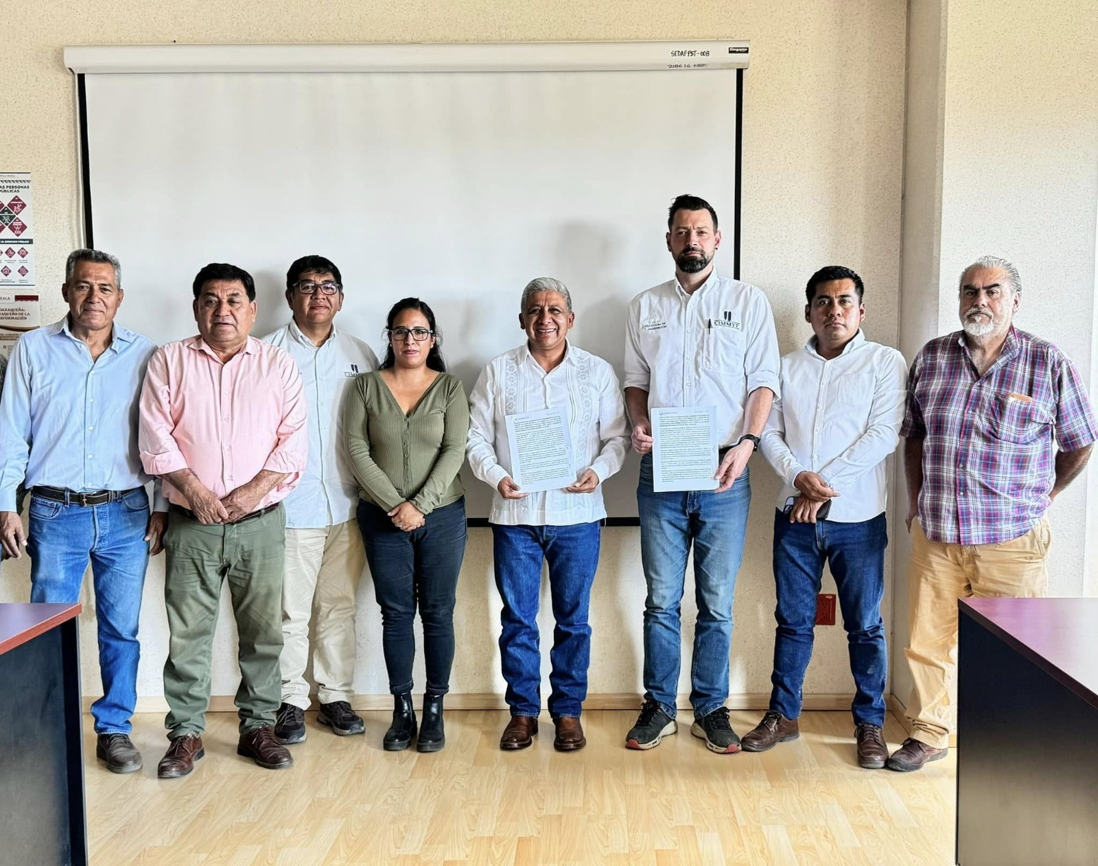 Sefader y CIMMYT refuerzan compromiso para fortalecer sistema agroalimentario en Oaxaca