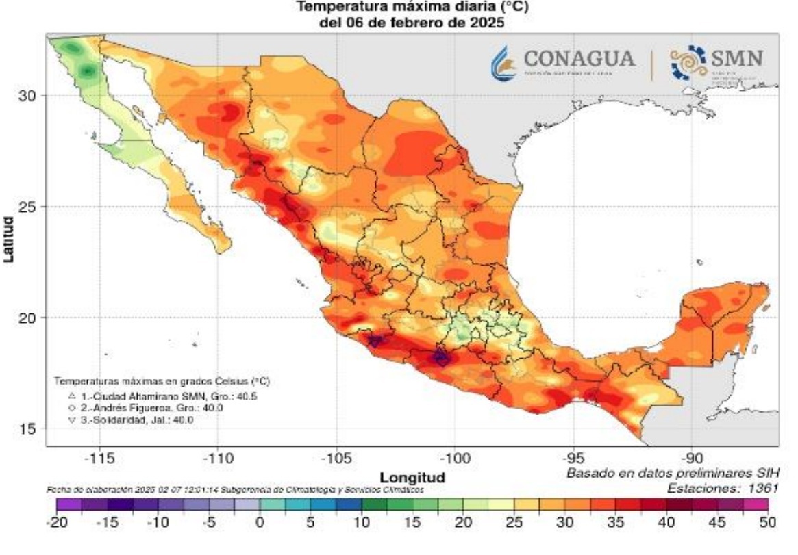 Prevé Protección Civil altas temperaturas durante el fin de semana