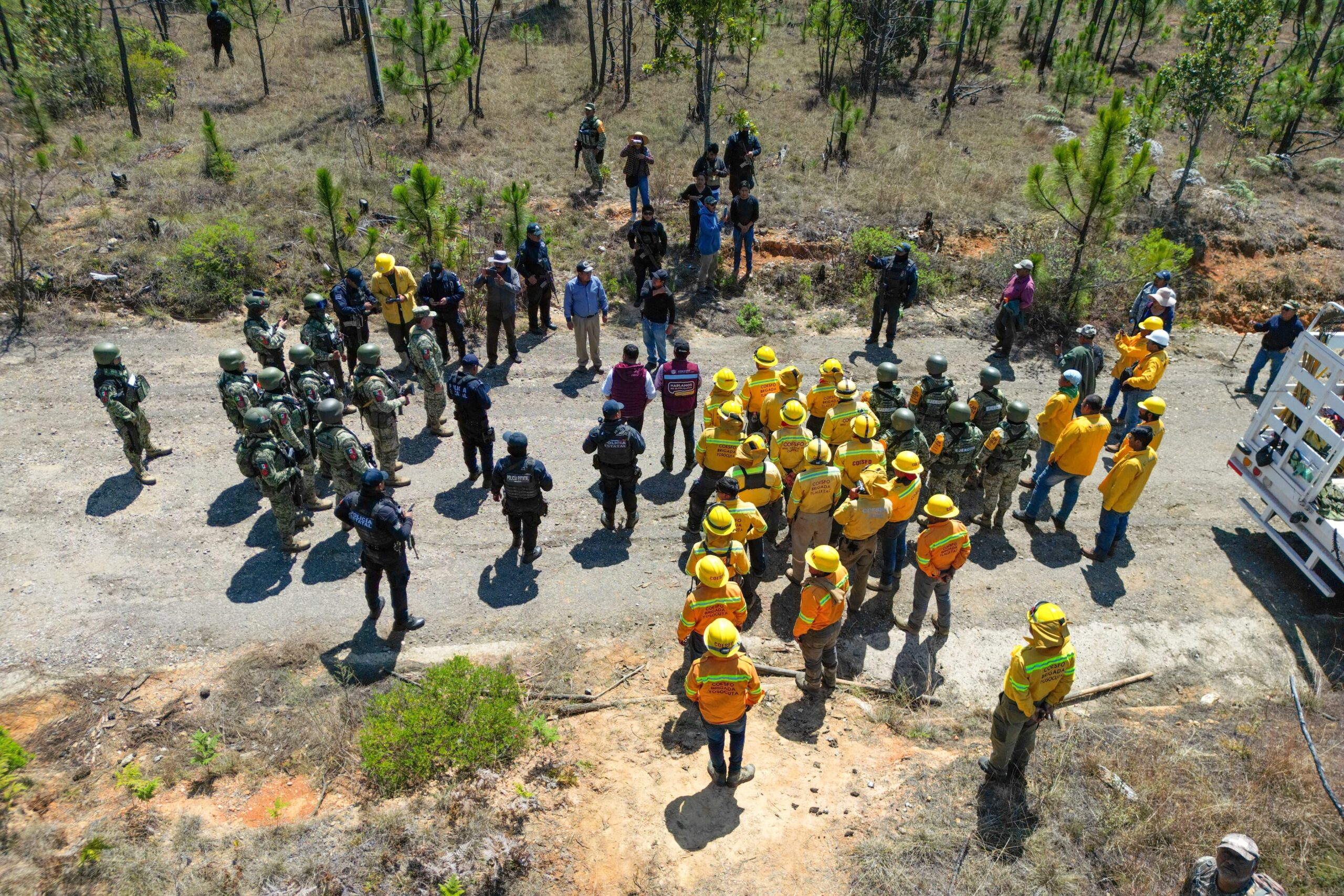 Liquida Coesfo incendio forestal en San Juan Mixtepec