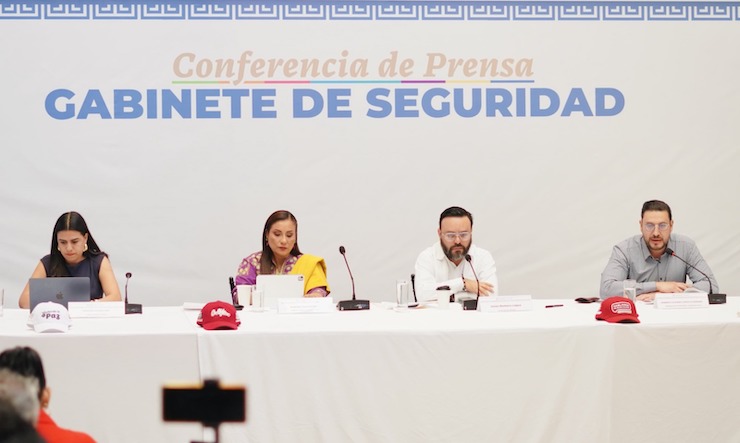 Trabajan corporaciones policiales para garantizar protección y seguridad en Oaxaca: SSPC