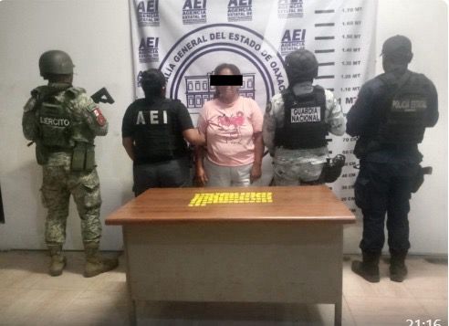 Corporaciones estatales y federales detienen a persona por portación de presunta droga