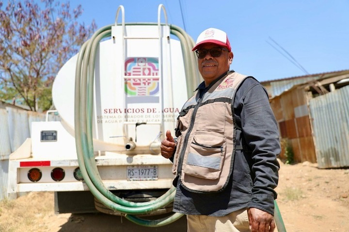 Refuerza Soapa abastecimiento de agua con 30 nuevos hidrantes móviles, suman 68
