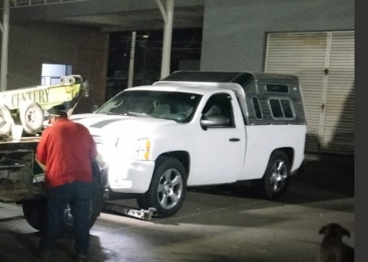 Asegura Policía Estatal vehículo con reporte de robo en el Centro Histórico de Oaxaca de Juárez