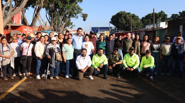 Realizan Tequio Bienestar en la Central de Abasto: Sebienti