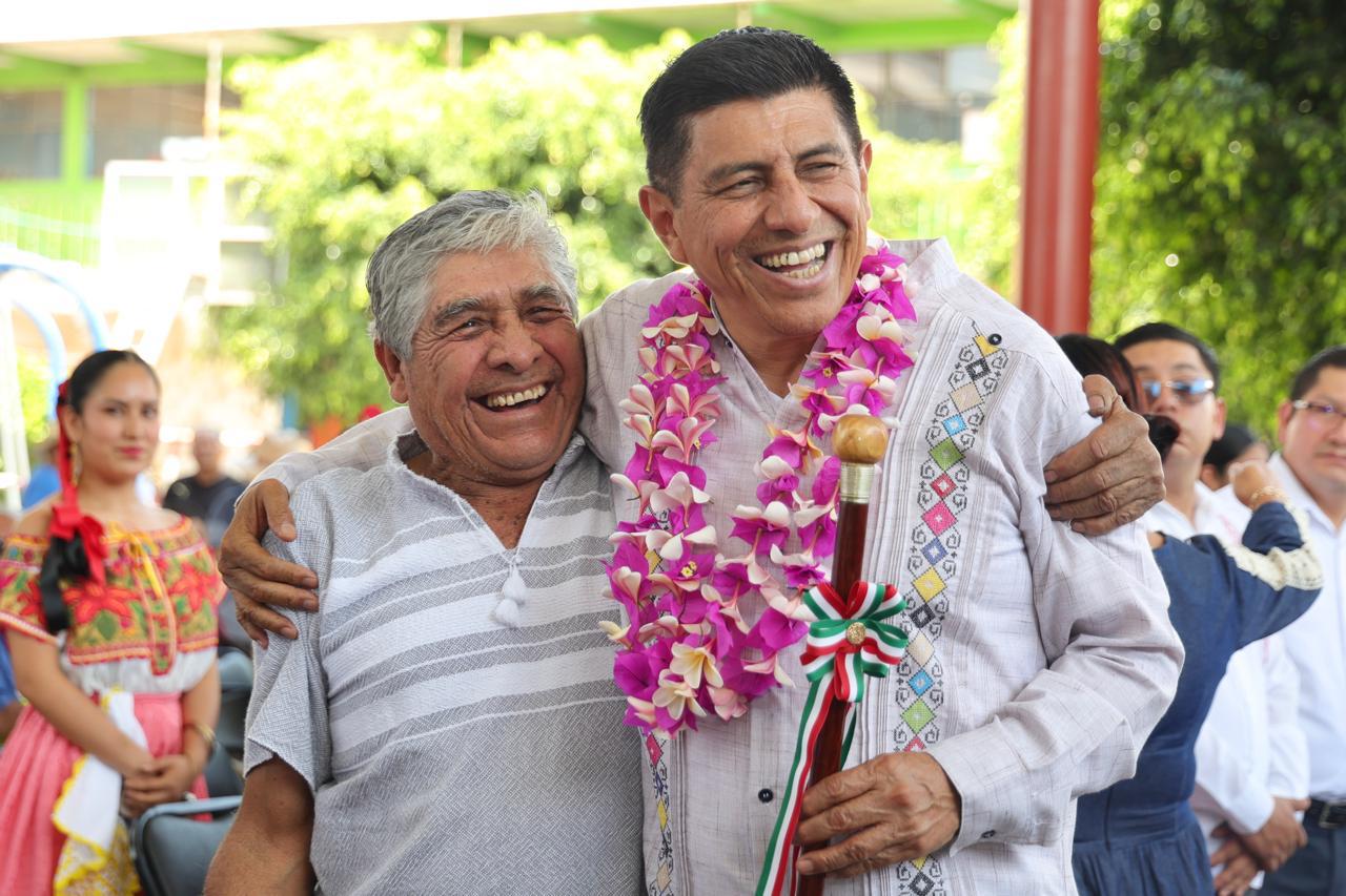 Reconoce Nazareno Etla resultados del Gobierno de Salomón Jara Cruz
