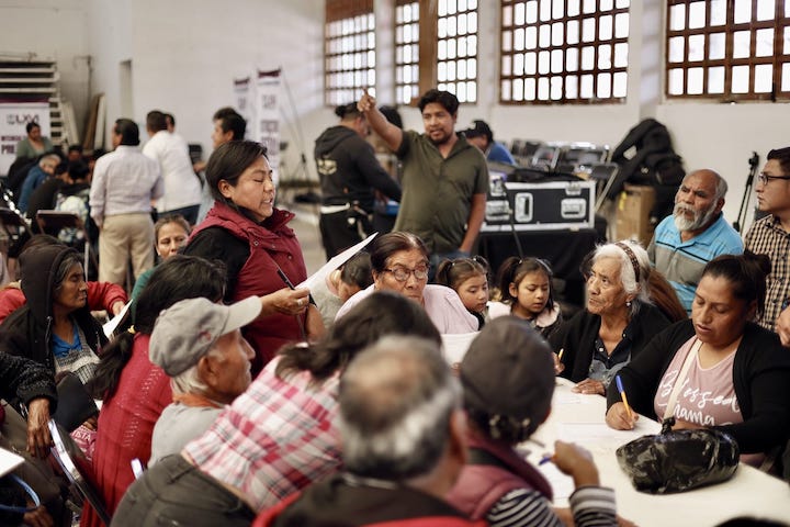 Habitantes de la Sierra de Juárez, aportan ideas y visión para la nueva Constitución de Oaxaca