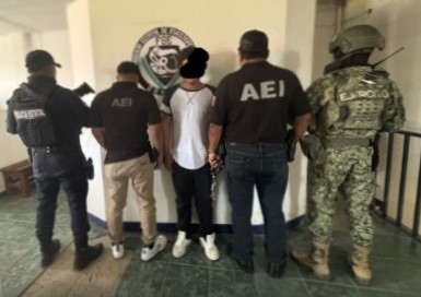 Apoya SSPC en aprehensión a sujeto vinculado en secuestro