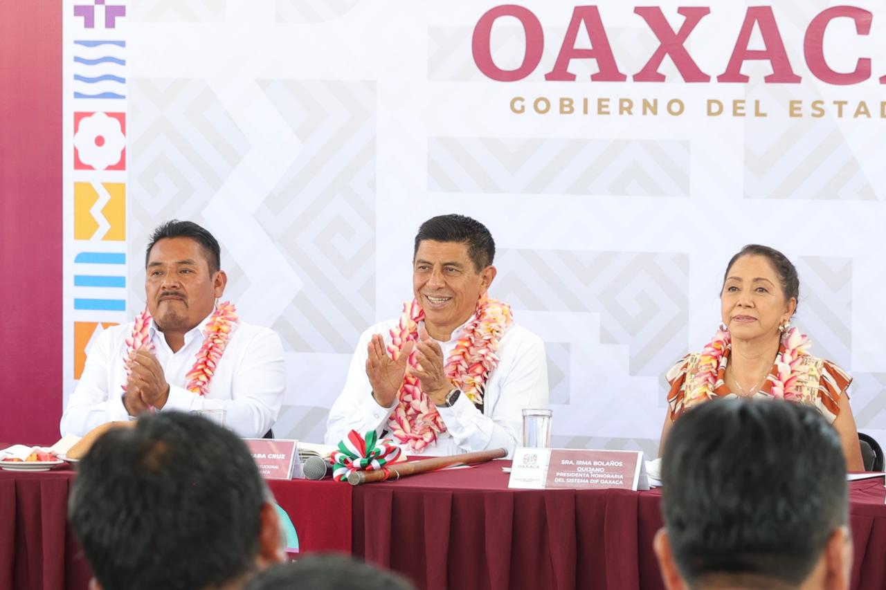 Florece la Primavera Oaxaqueña en Reyes Etla con inversión de más de 10.5 mdp