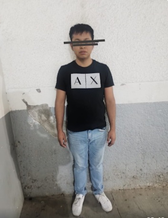 Por posible delito contra la salud, Policía Turística detuvo a masculino en Centro Histórico de Oaxaca