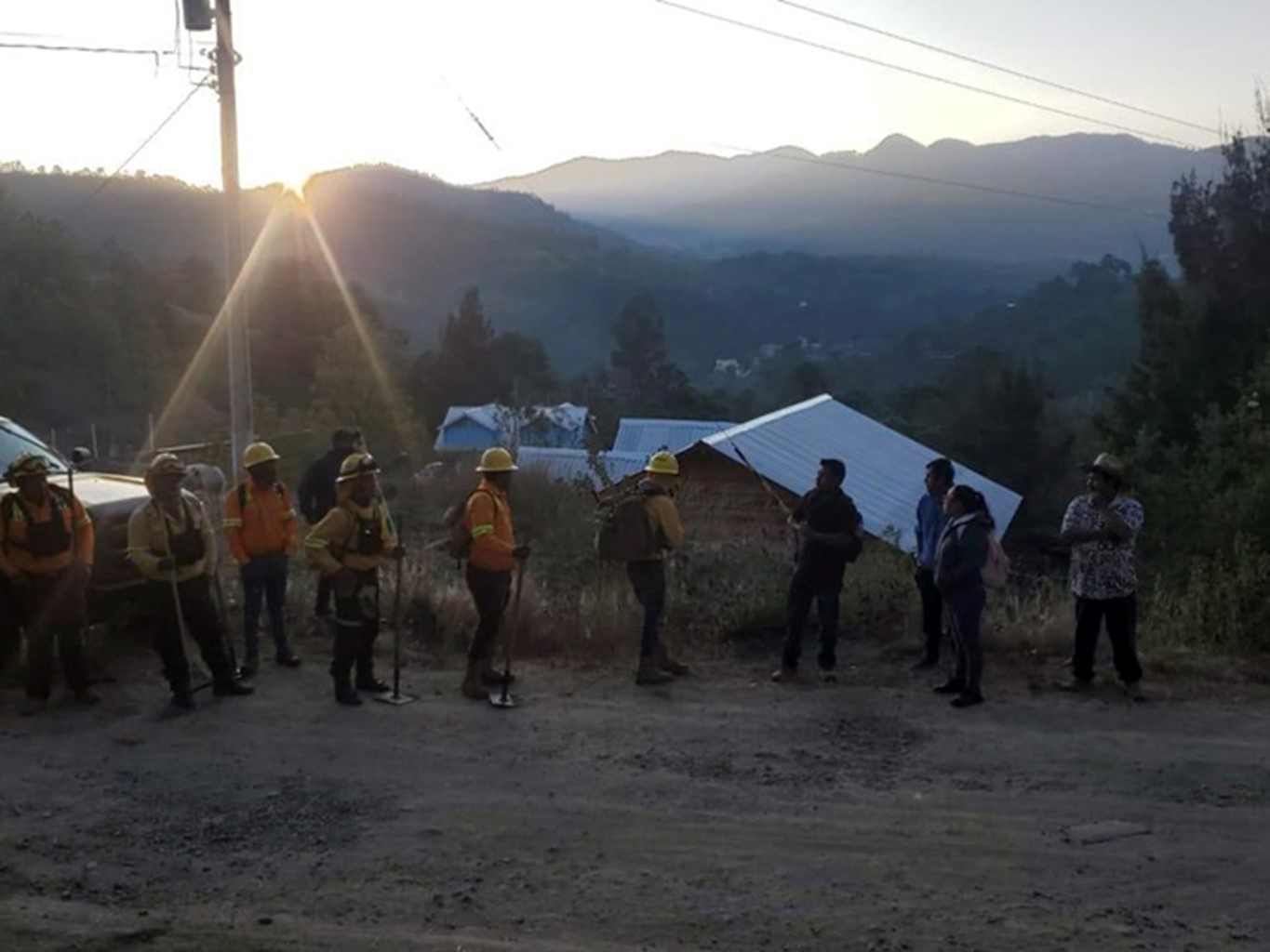 Liquida Coesfo incendio forestal en Santa María Cuquila