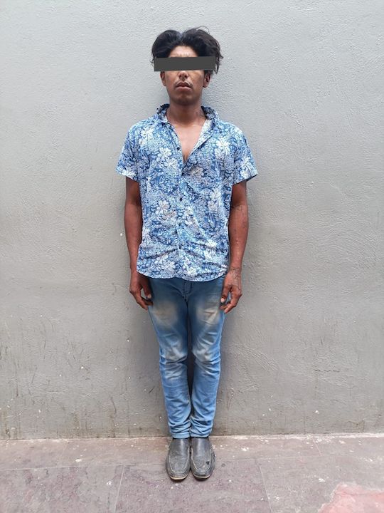 Detiene SSPC a masculino con presunta droga en Villa de Zaachila