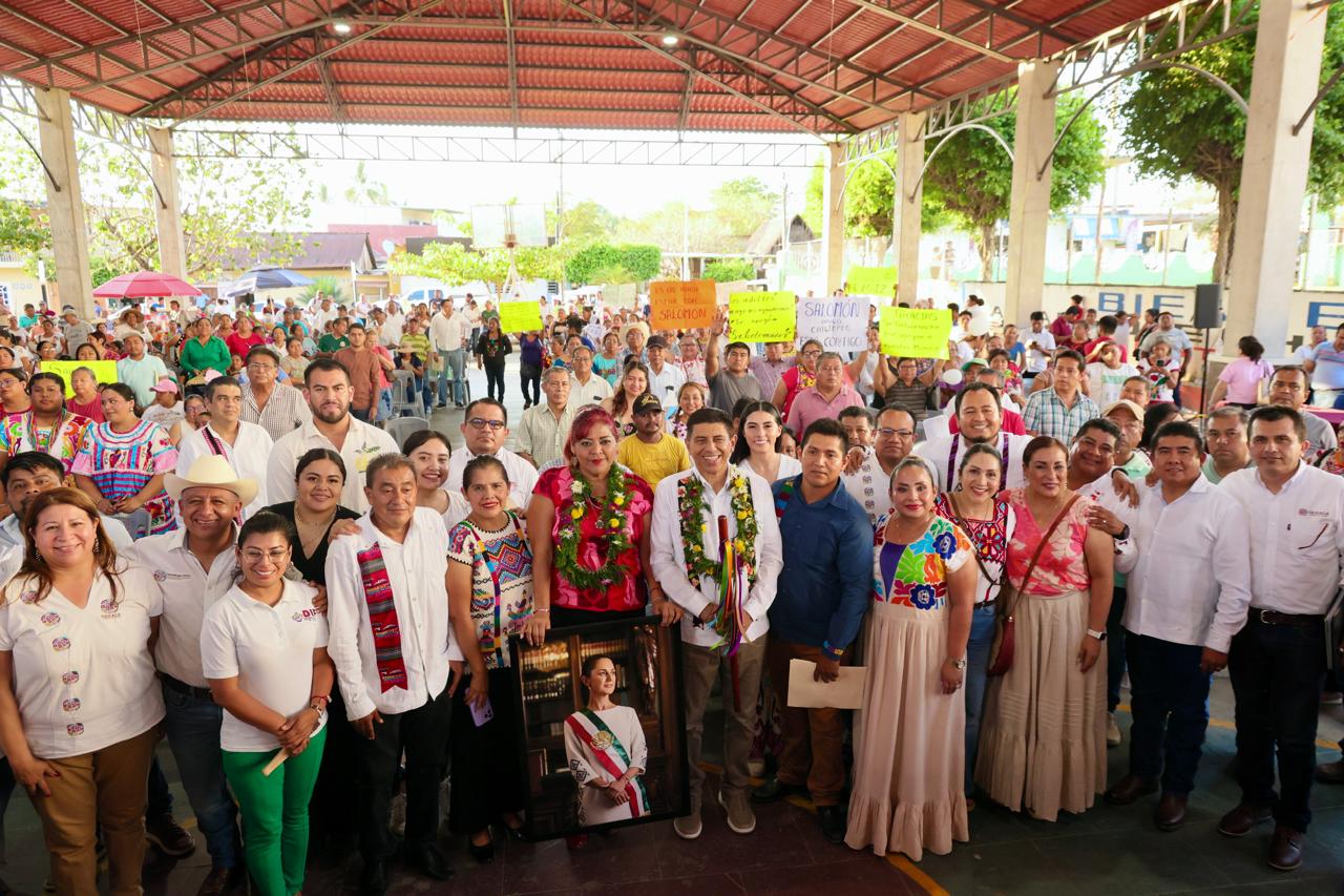 Anuncia Gobernador de Oaxaca construcción de puente en Chiltepec, que beneficia a Cuenca del Papaloapan