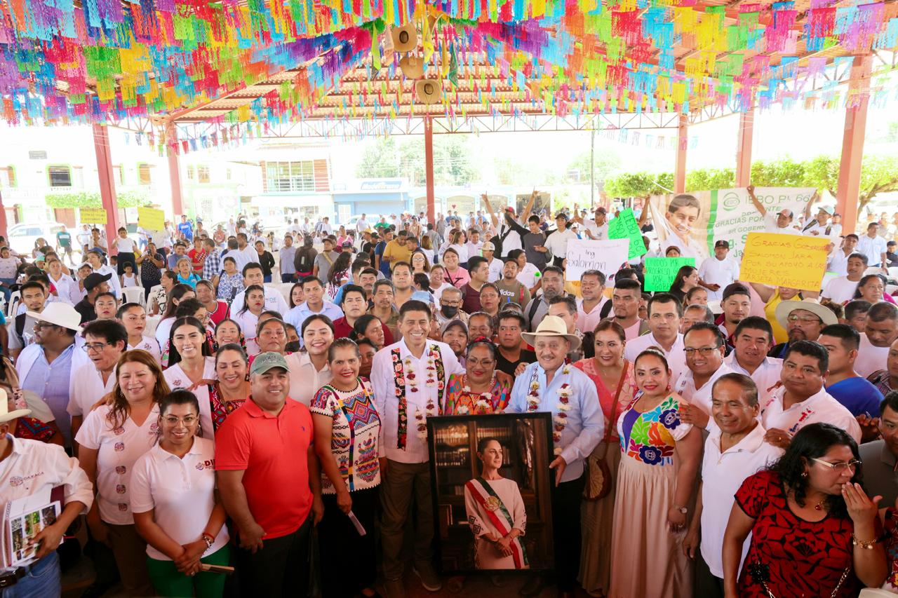 Respalda Salomón Jara con 55 mdp en apoyos y programas a San Juan Bautista Valle Nacional