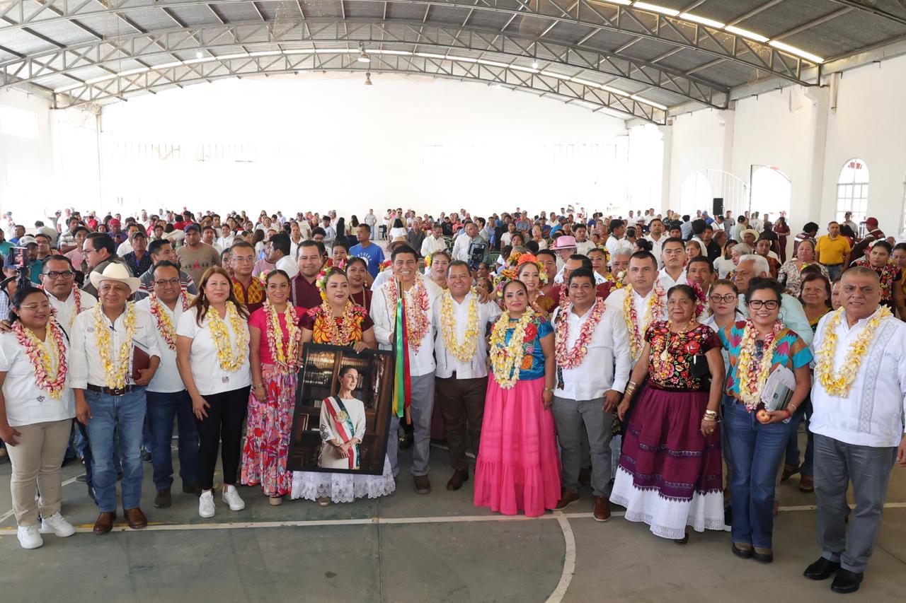 Respalda Salomón Jara con 29 mdp la transformación de Jalapa del Marqués