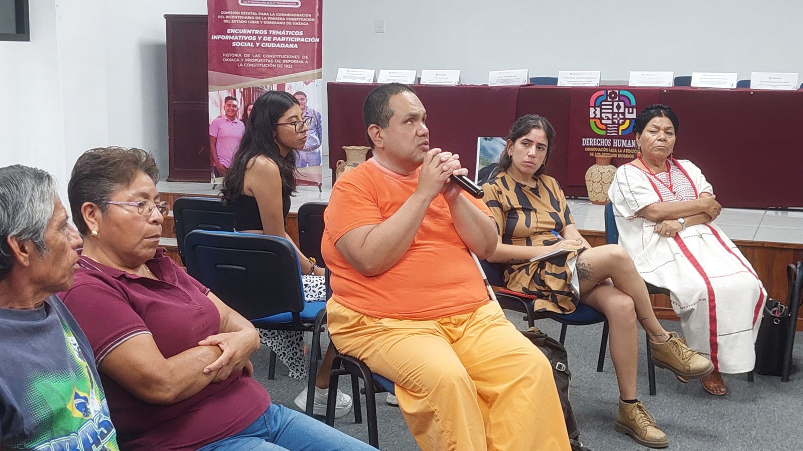 Escuchan a personas defensoras de derechos humanos para construcción de nueva Constitución de Oaxaca