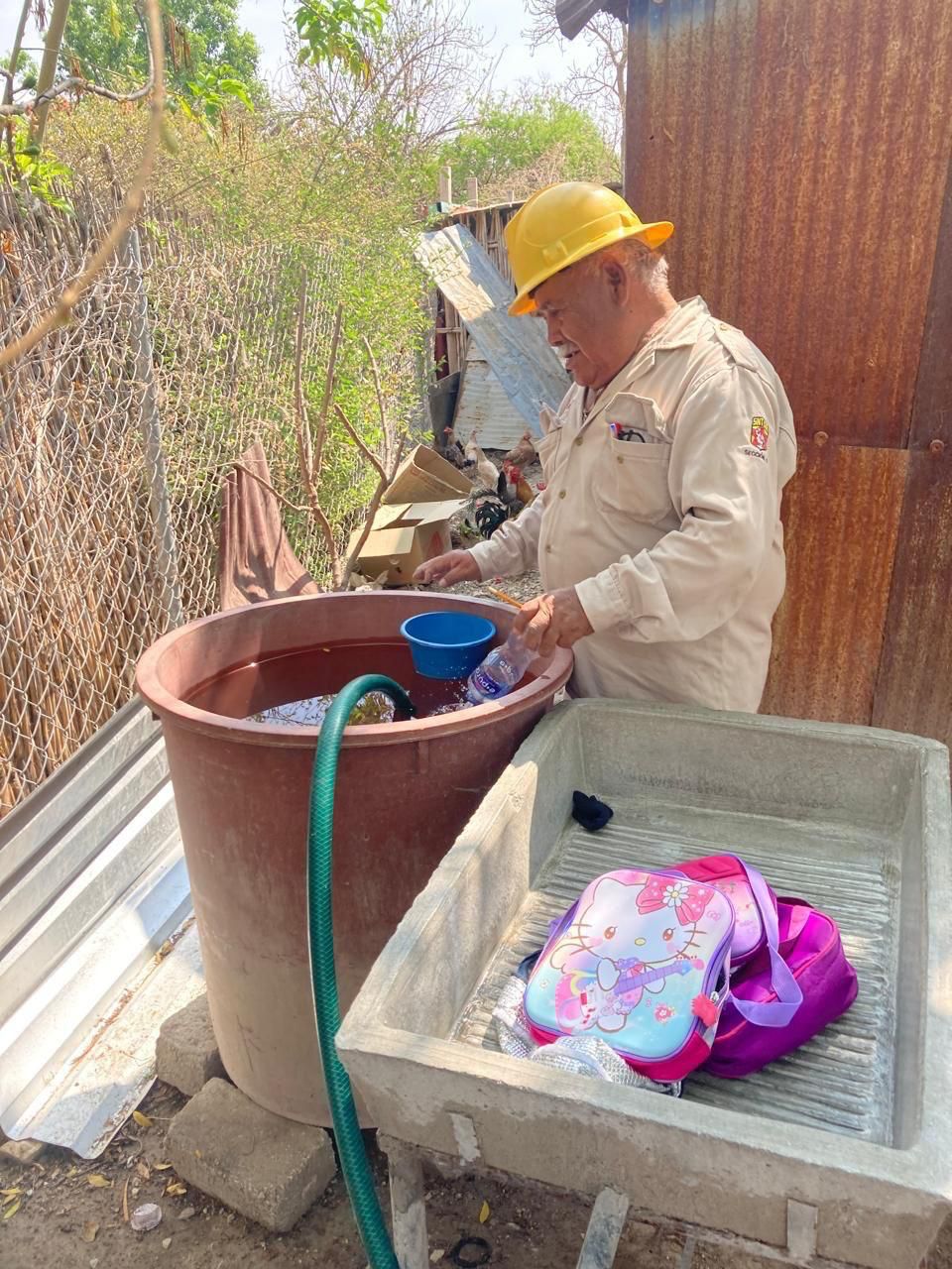 Por lluvias, exhorta SSO a evitar acumulación de agua que favorezca a mosquito transmisor del dengue