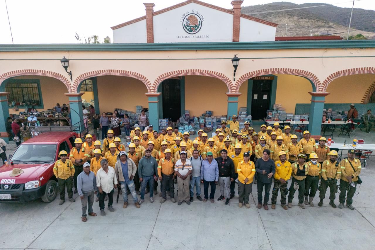 Liquidado incendio forestal de Santiago Ixtaltepec: Coesfo