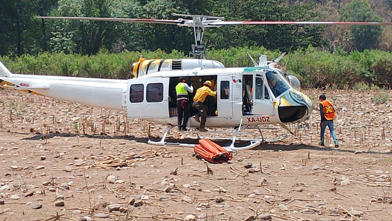 Reporta Coesfo control de incendio forestal en San Felipe Zapotitlán