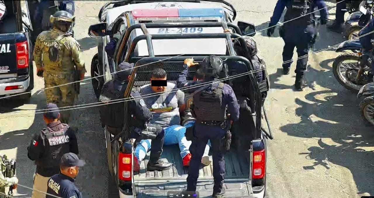 En una rápida acción, C4 y Policía Estatal logran captura de presuntos responsables de robo a mano armada