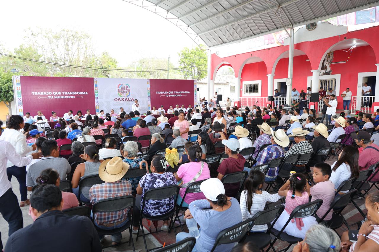 Más de 4 mdp anuncia Gobernador de Oaxaca para transformar San Nicolás Hidalgo