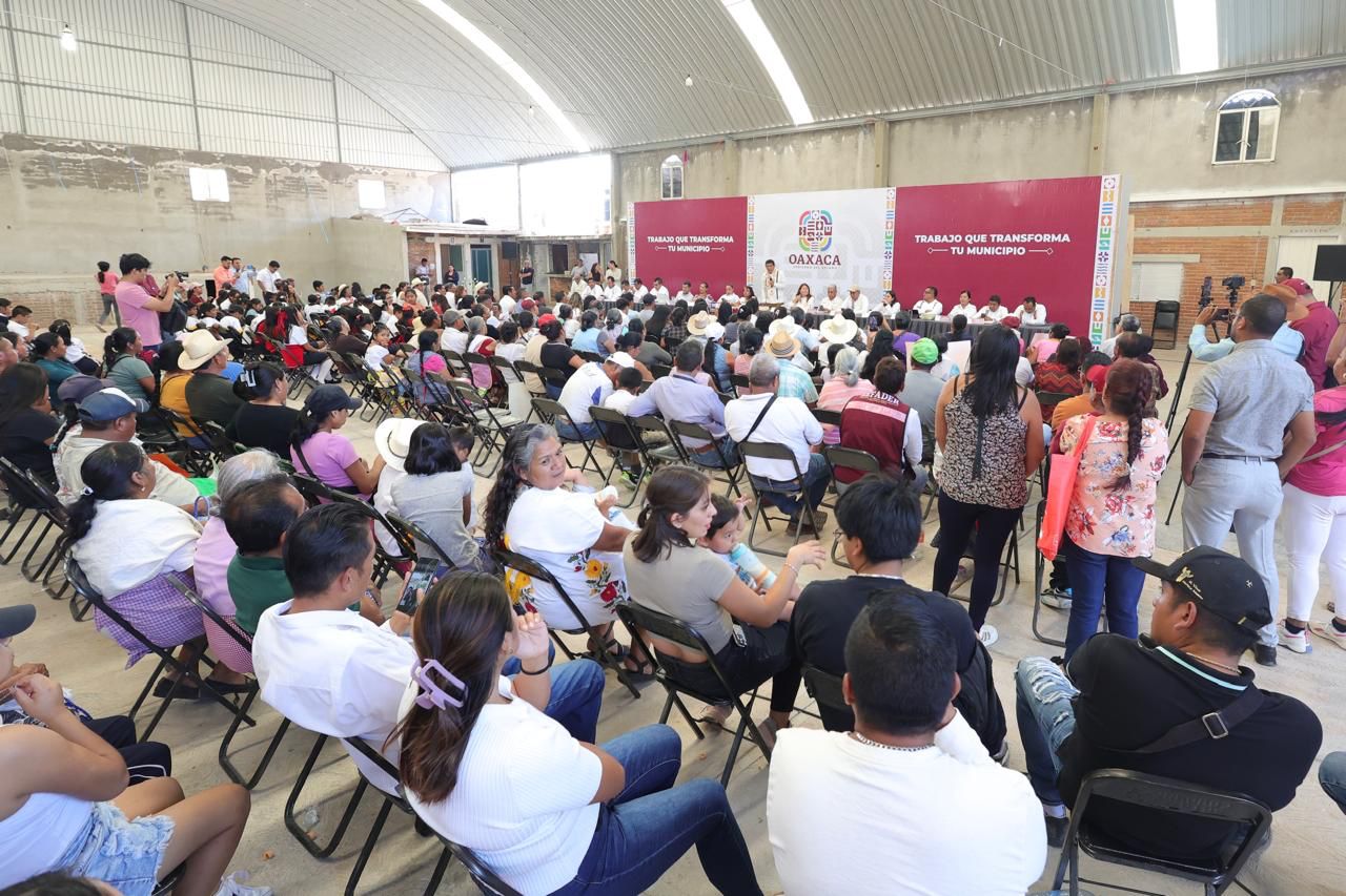 Llega Primavera Oaxaqueña a Cacaloxtepec con rehabilitación de planta de aguas residuales