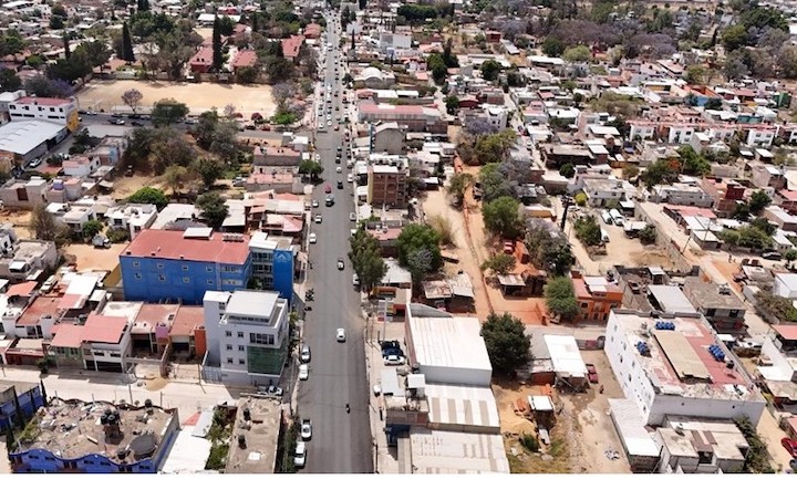 Rehabilita SIC avenida Lázaro Cárdenas de Santa Lucía del Camino