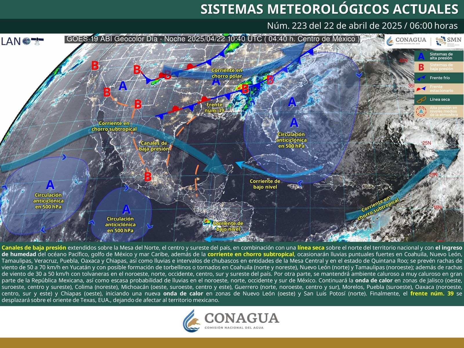 Este martes se prevé ambiente muy caluroso y tormentas eléctricas en Oaxaca