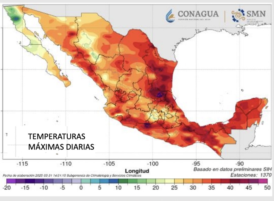 Informa Protección Civil sobre altas temperaturas registradas en municipios de Oaxaca