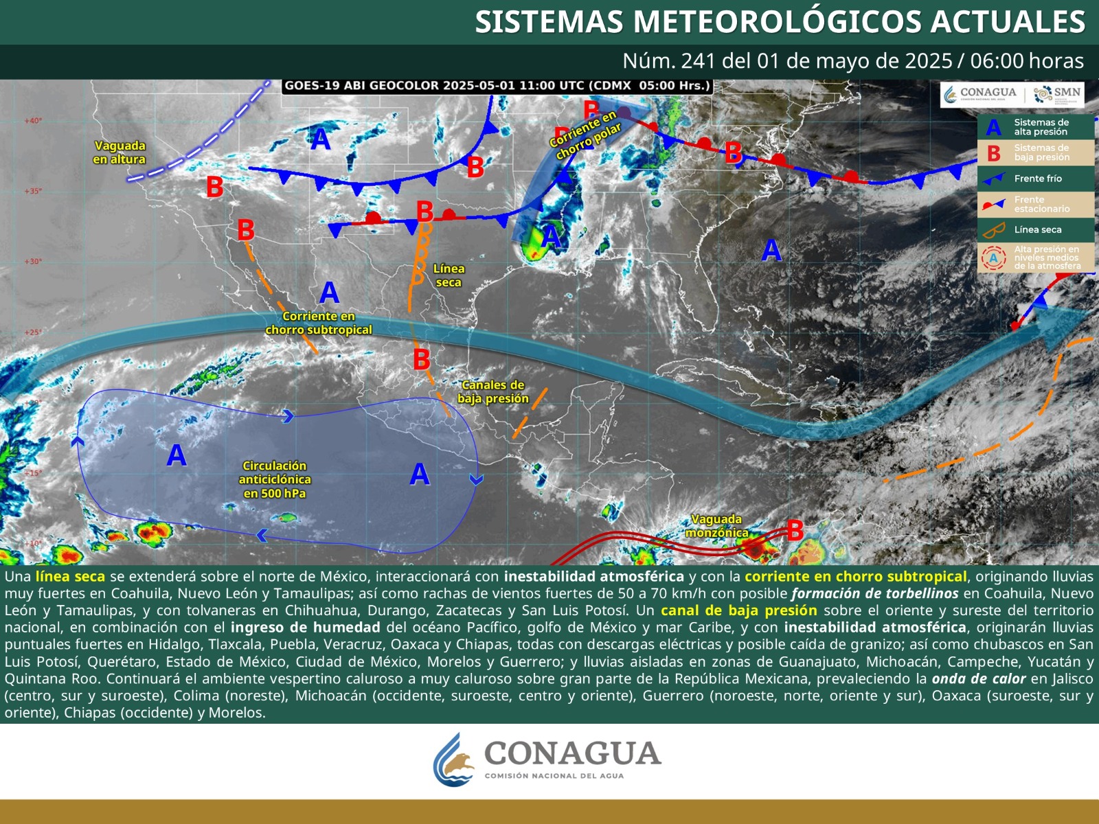 Continuará ola de calor con mayor énfasis en la Costa, Mixteca, Istmo y Cuenca del Papaloapan