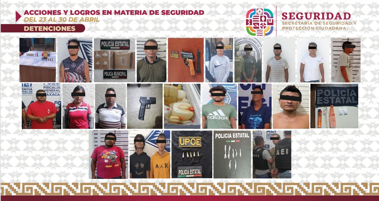 Realizó SSPC 488 acciones estratégicas para fortalecer la paz en las ocho regiones de Oaxaca