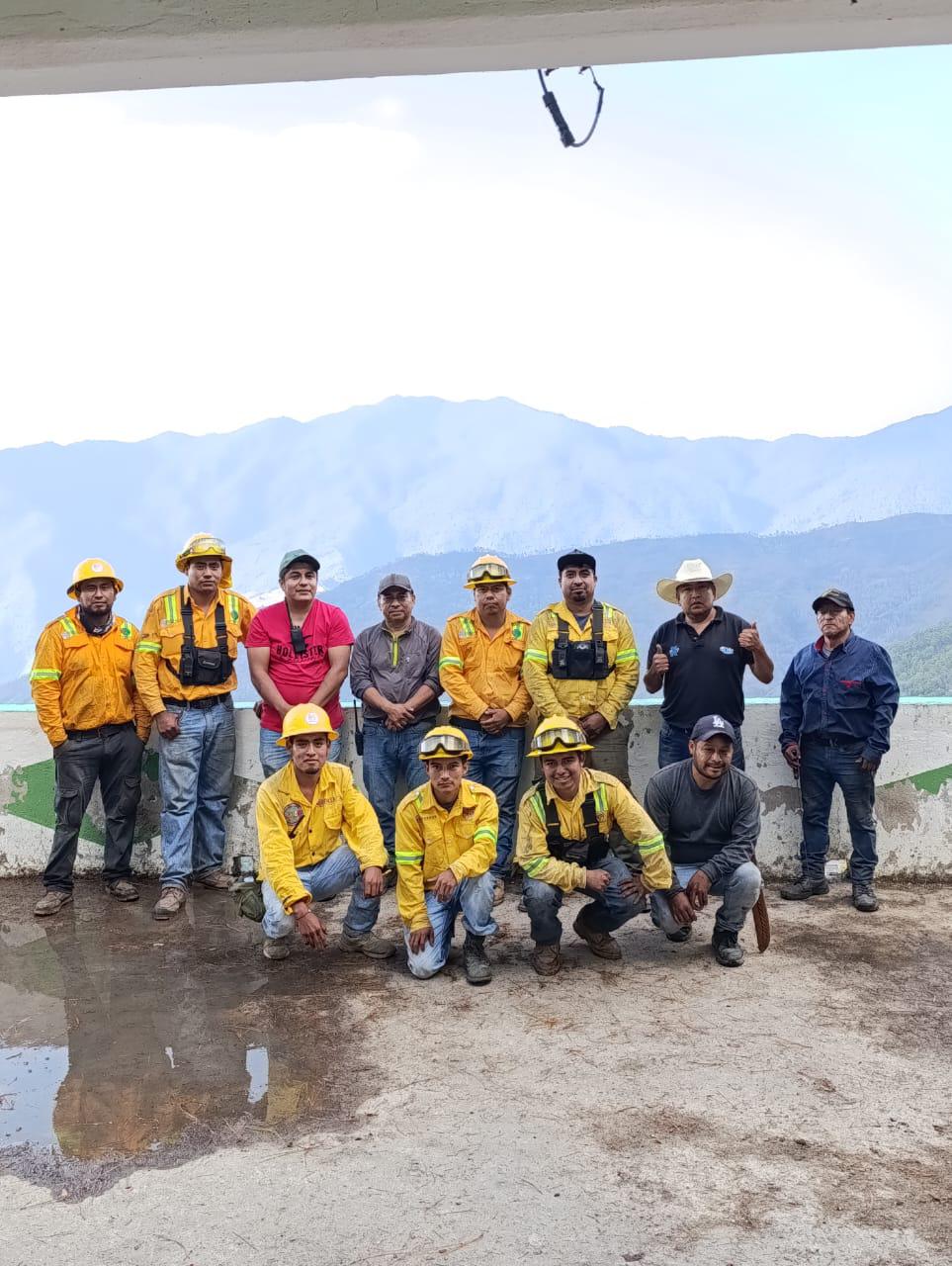 Reporta Coesfo liquidación de incendio forestal en San Juan Quiotepec