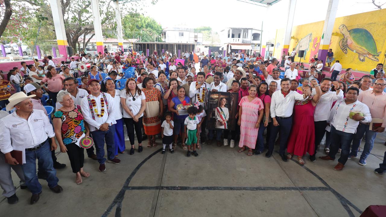 Impulsa Gobierno de Oaxaca la transformación de Santa María Cortijo