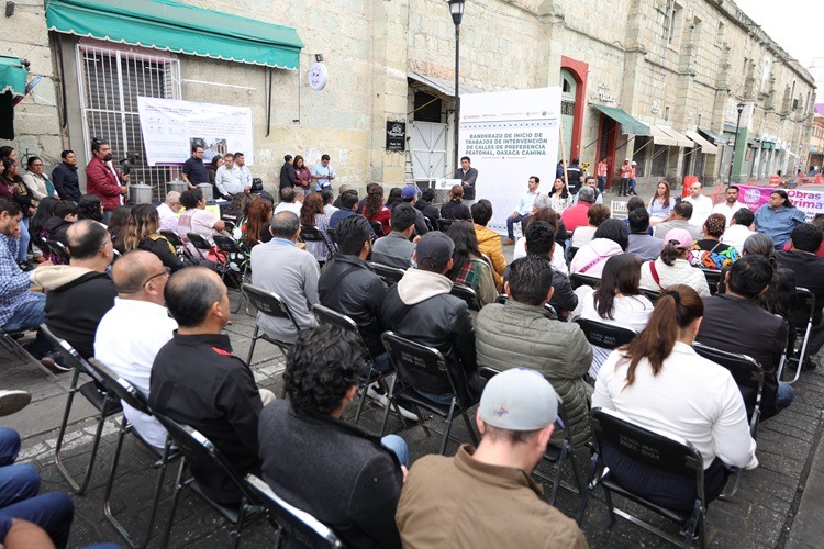 Con Oaxaca Camina, Salomón Jara dignifica y embellece el Centro Histórico de la capital
