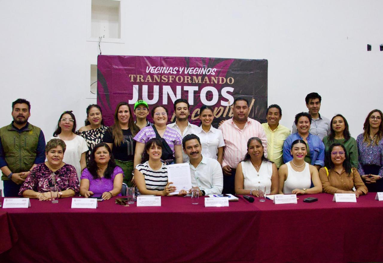 Participa Gobierno del Estado en instalación del Comité Municipal de Cambio Climático de Oaxaca de Juárez