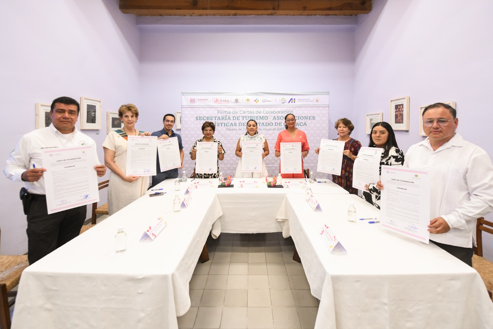 Firma Sectur convenio con asociaciones para detonar el turismo y el desarrollo económico de Oaxaca
