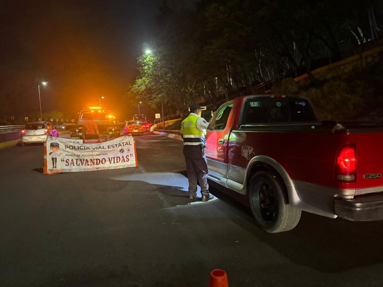 Refuerza Policía Vial Estatal la prevención de accidentes con dispositivo Salvando Vidas