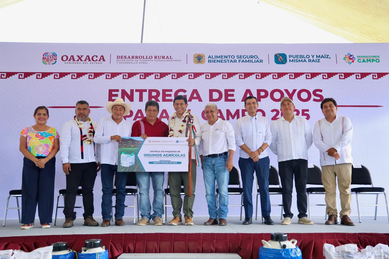 Brinda Jara Cruz 72.9 mdp para el fortalecimiento del campo oaxaqueño