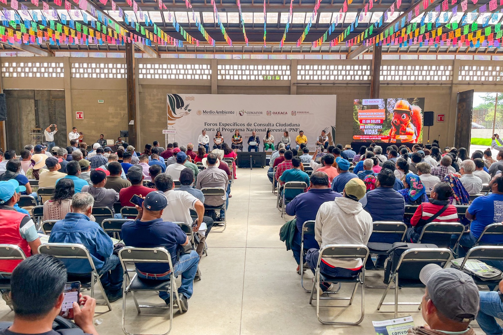 Aporta Oaxaca enfoque comunitario y sustentable en Foro de Consulta del Programa Nacional Forestal 2025–2030