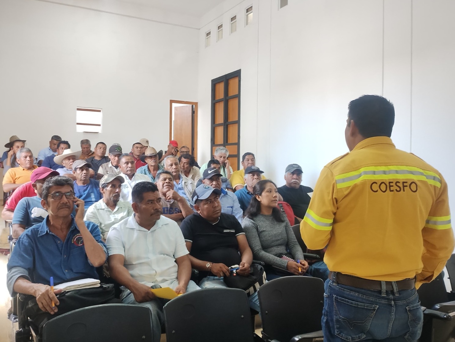 Coordina Coesfo acciones con autoridades agrarias para la atención oportuna de plagas forestales