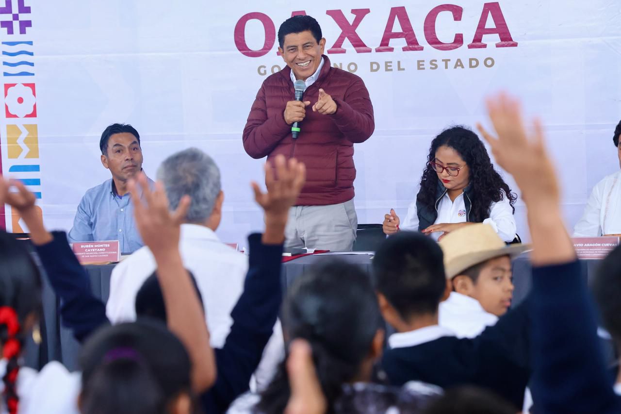 Contará San Mateo Cajonos con planta de tratamiento de aguas residuales: Salomón Jara