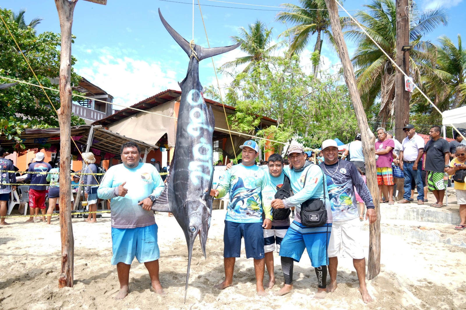 Realizan Segundo Torneo de Pesca Deportiva Puerto Ángel 2025