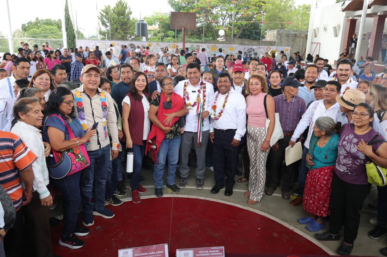 Gobierno de Oaxaca genera oportunidades para la niñez y juventudes de San Luis Beltrán